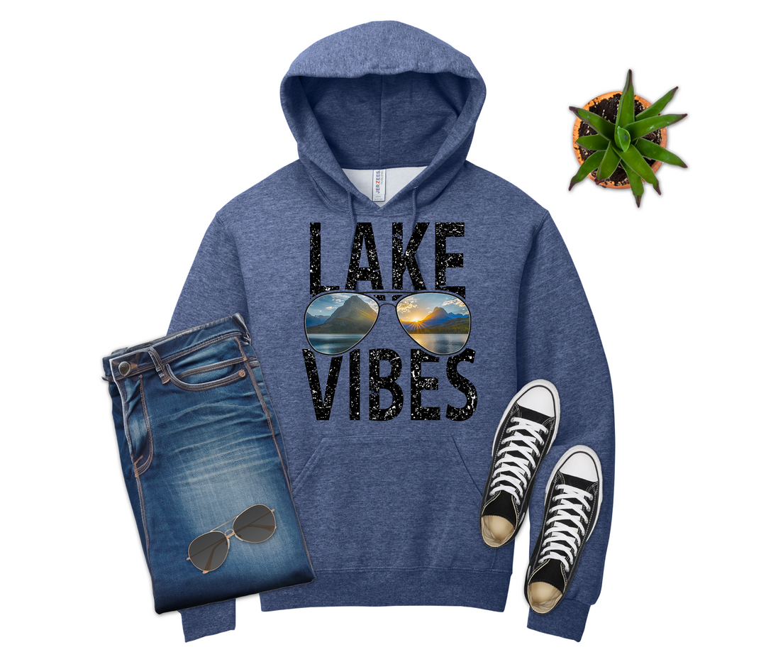 Lake Vibes Sunglasses Mountains Shirt