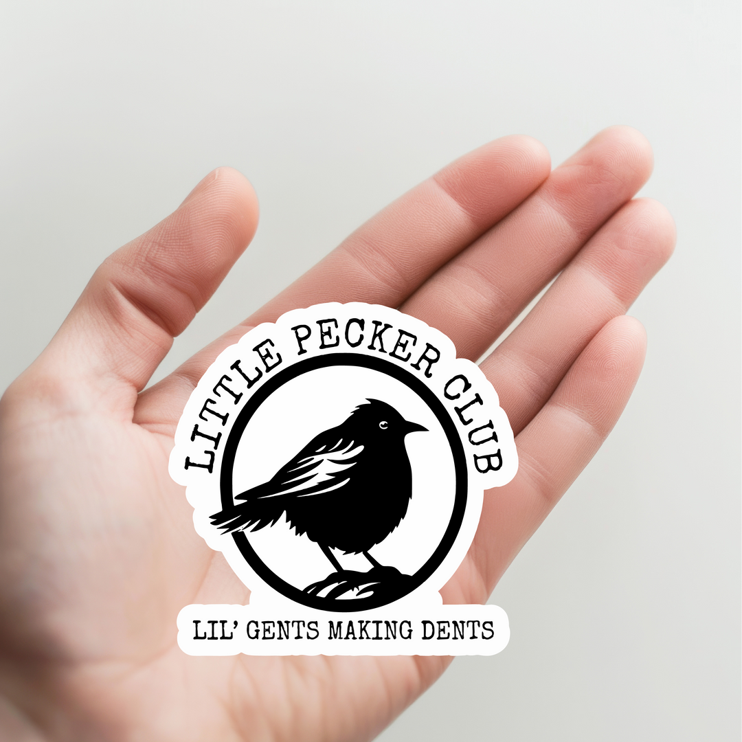 Little Pecker Club Sticker