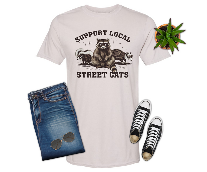 Support Your Local Street Cats Shirt