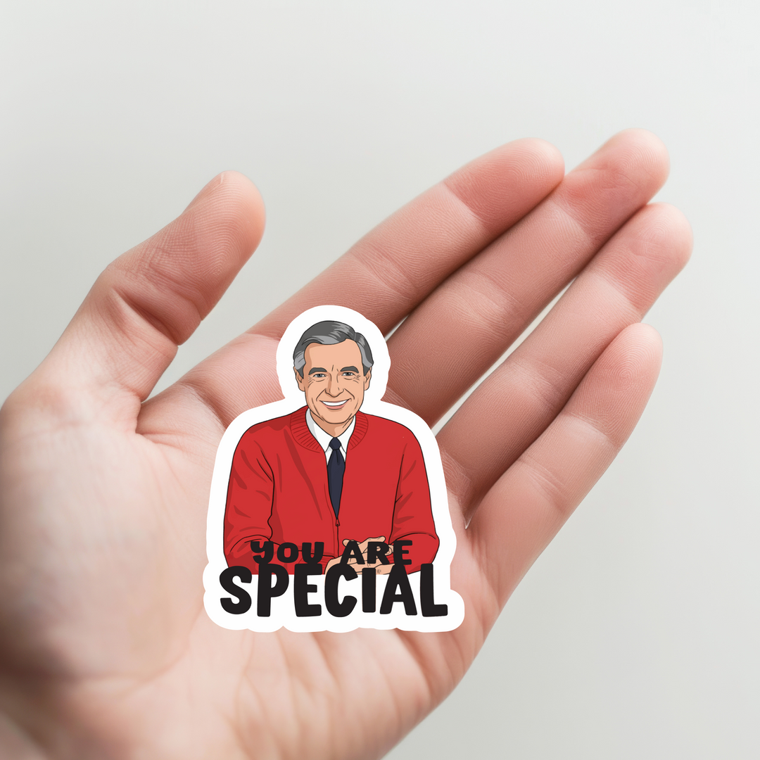 Mr Rogers You Are Special Sticker