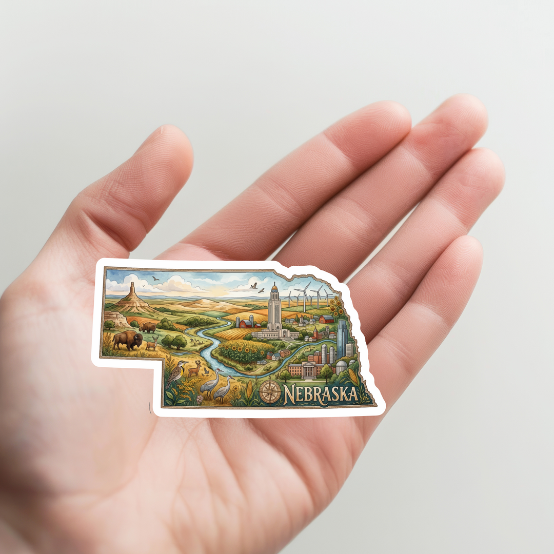 Nebraska Sticker