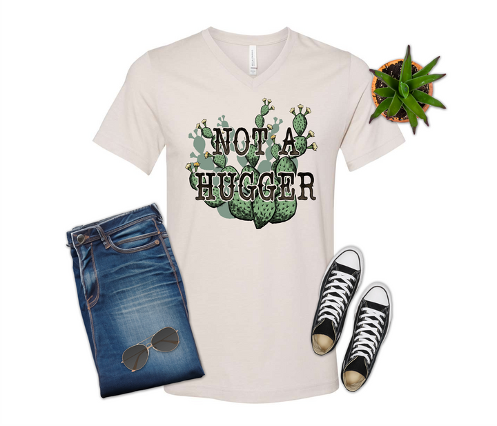 Not a Hugger Cactus Shirt