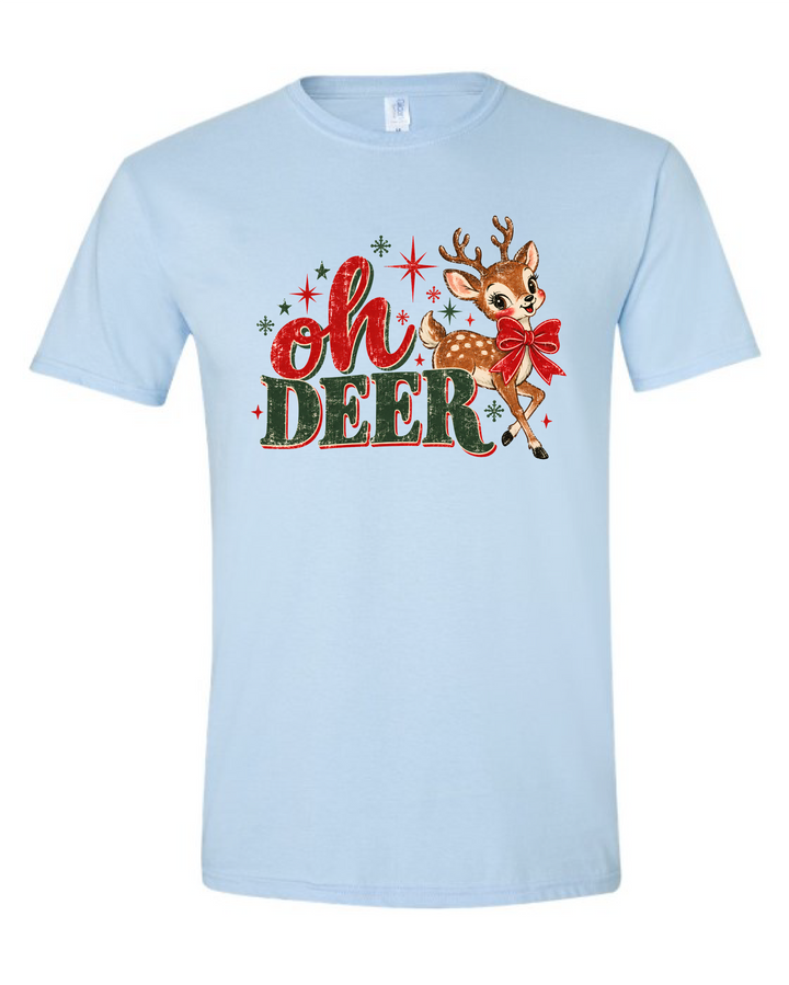 Oh Deer Reindeer Christmas Shirt