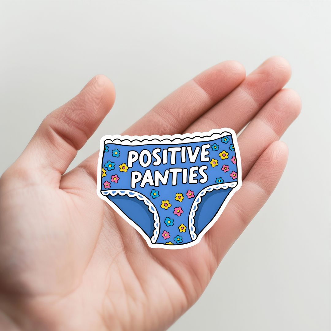 Positive Panties Sticker