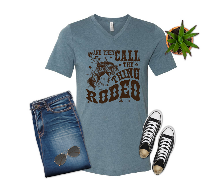 And They Call the Thing Rodeo Cowboy Shirt