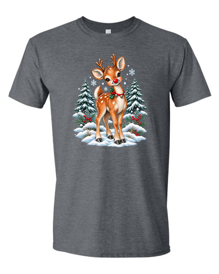 Rudolph Reindeer and Trees Shirt