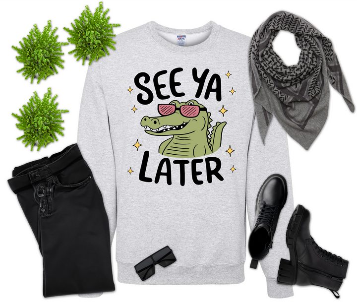See Ya Later Alligator/Crocodile Shirt