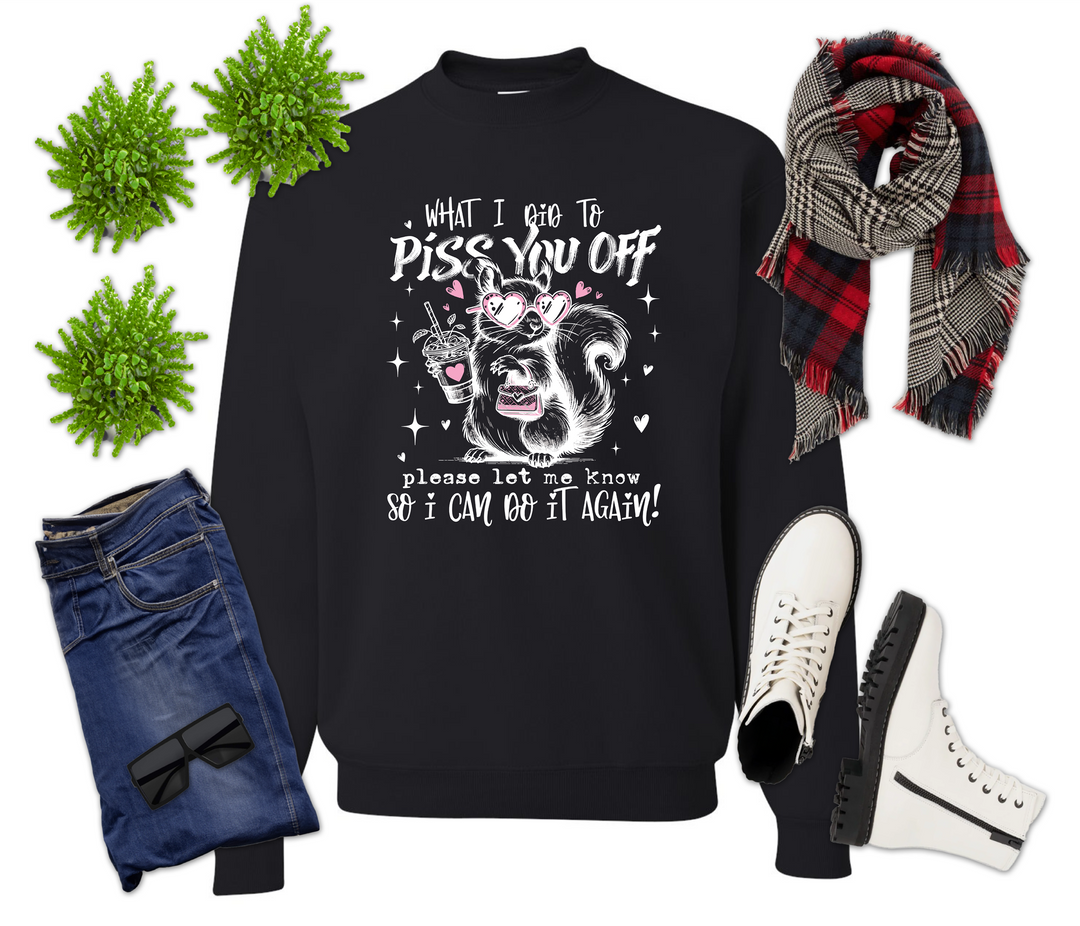 Squirrel Pissed You Off Shirt