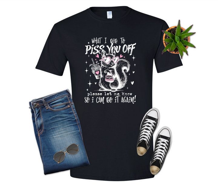 Squirrel Pissed You Off Shirt