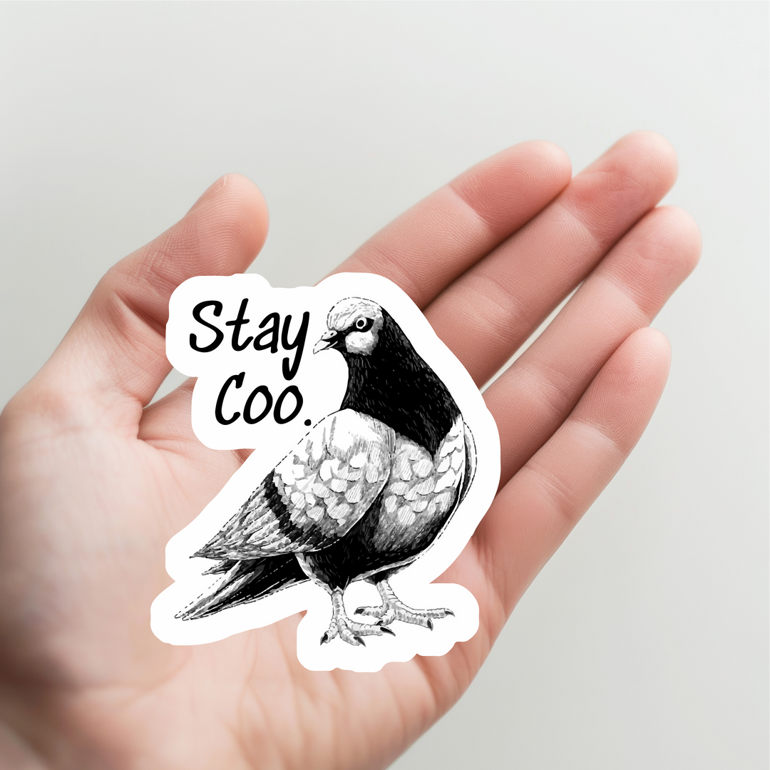 Pigeon Stay Coo Sticker