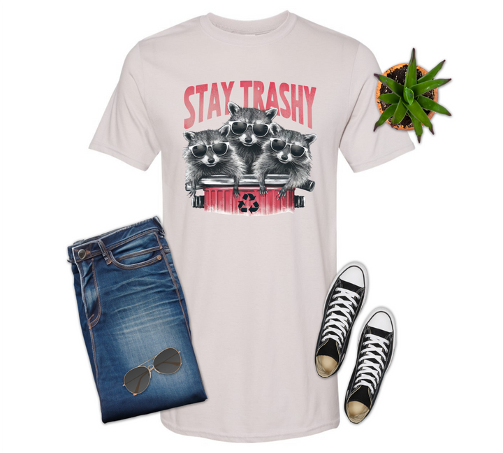 Stay Trashy Raccoons Shirt