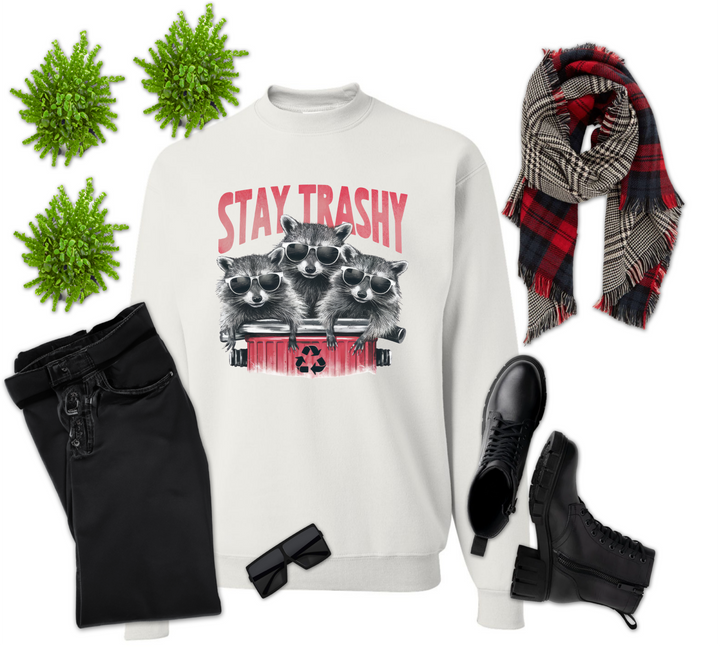 Stay Trashy Raccoons Shirt