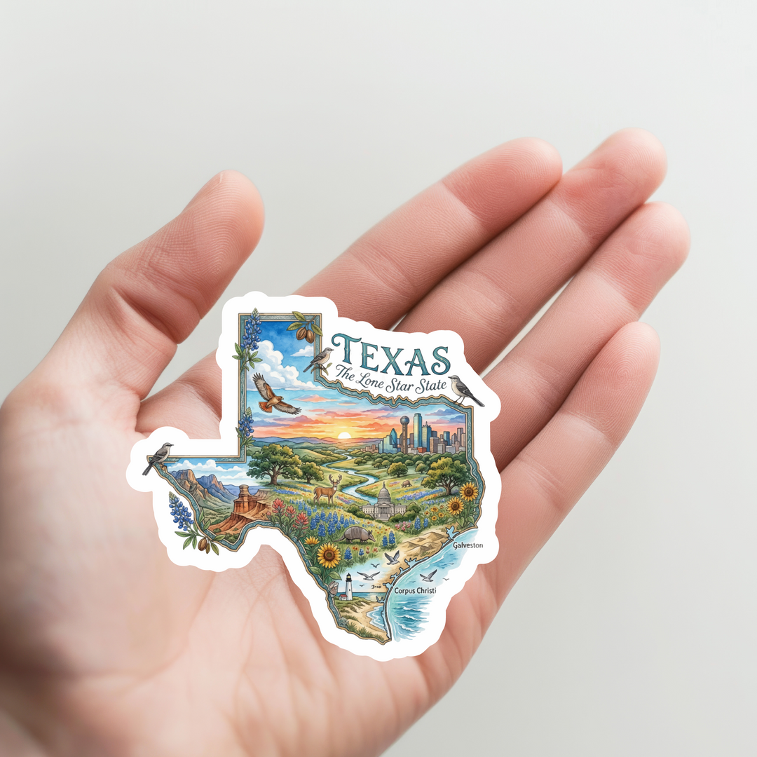 Texas Sticker