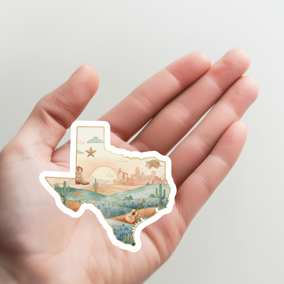 Texas Option 2 Sticker