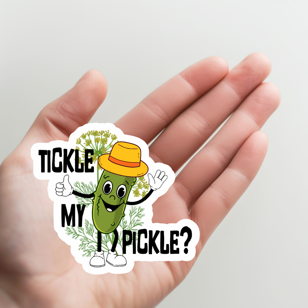 Tickle My Pickle Sticker