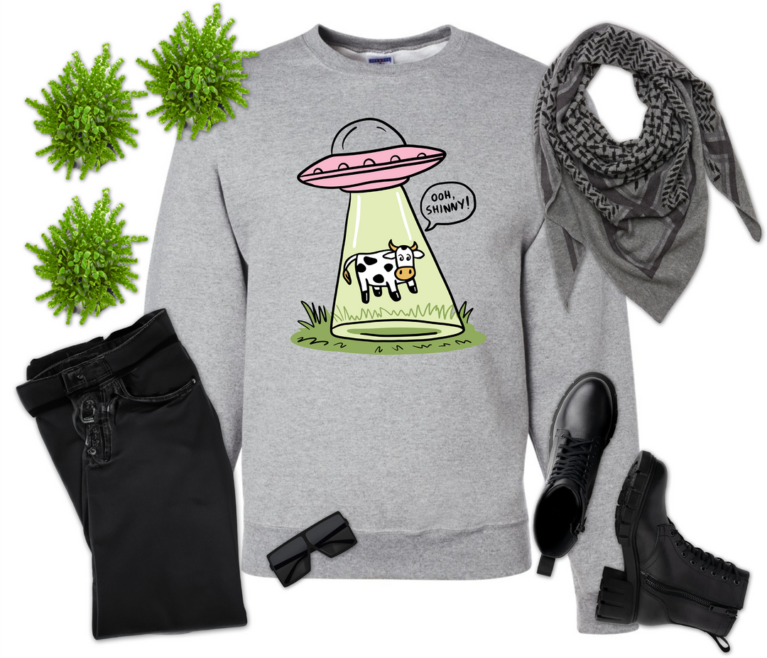 UFO OOH Shinny Cow Shirt