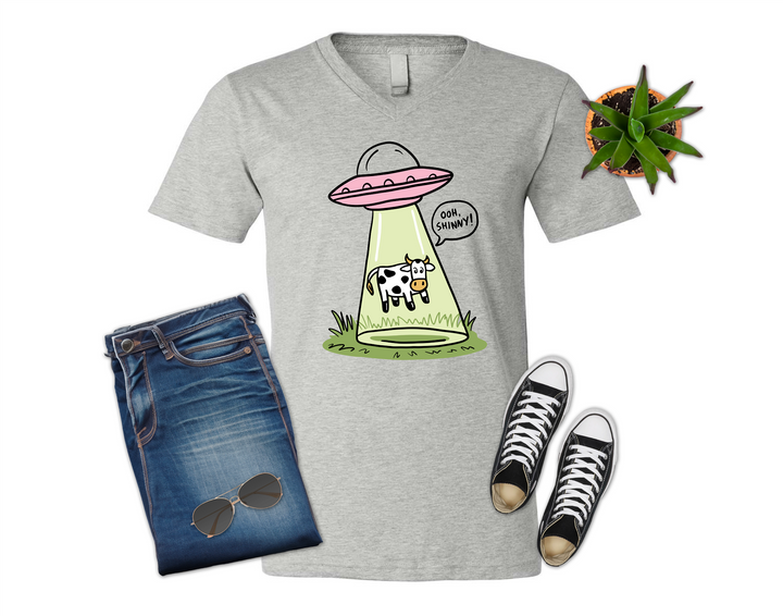 UFO OOH Shinny Cow Shirt