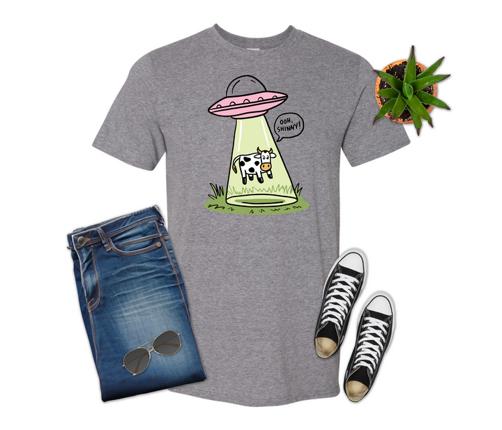 UFO OOH Shinny Cow Shirt