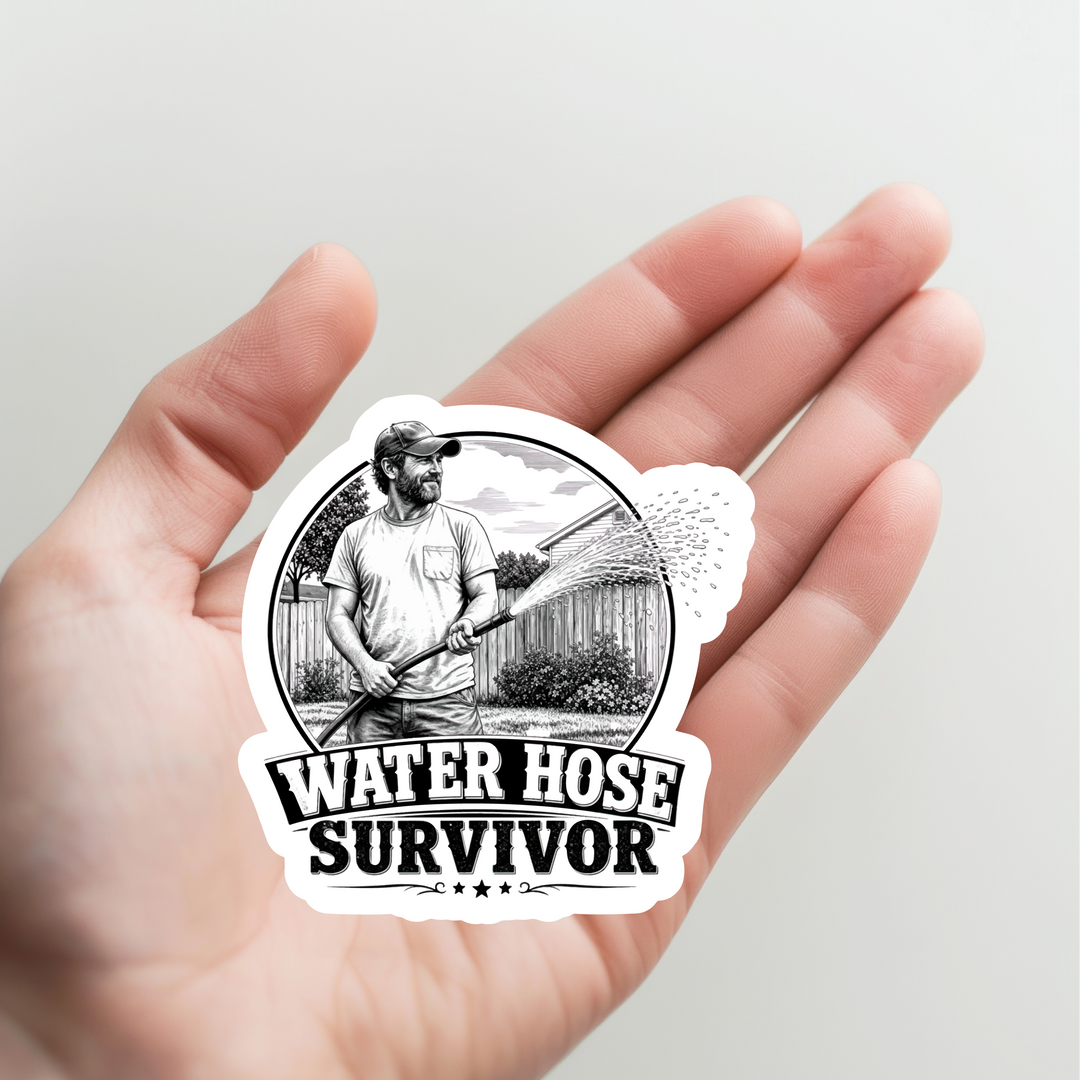 Water Hose Survivor Sticker