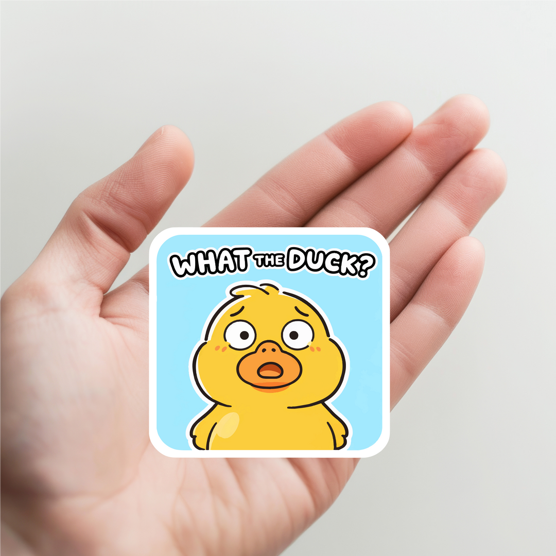 What the Duck Sticker