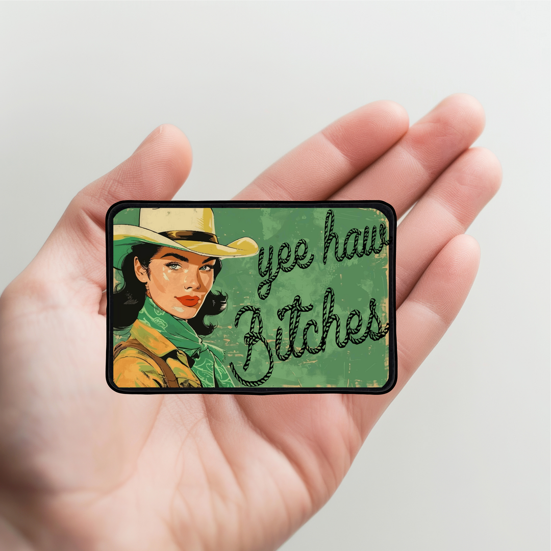 Yee Haw Bitches Cowgirl Sticker
