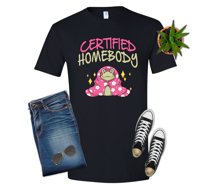 Certified Homebody Frog Shirt