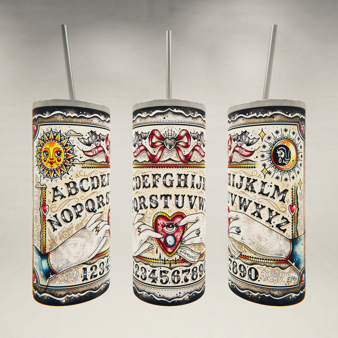 Ouija Board- 20 oz Skinny Tumbler