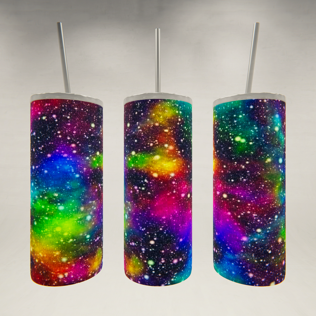 Color Burst Option 2- 20 oz Skinny Tumbler
