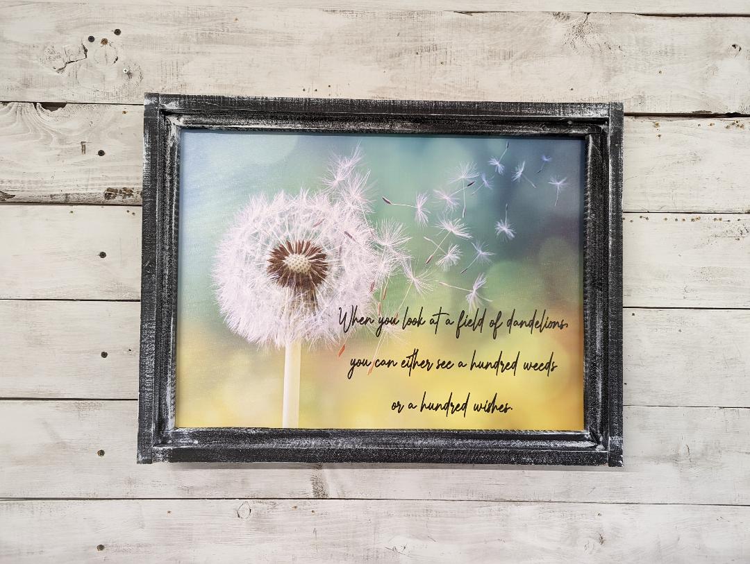 Dandelion Canvas Print