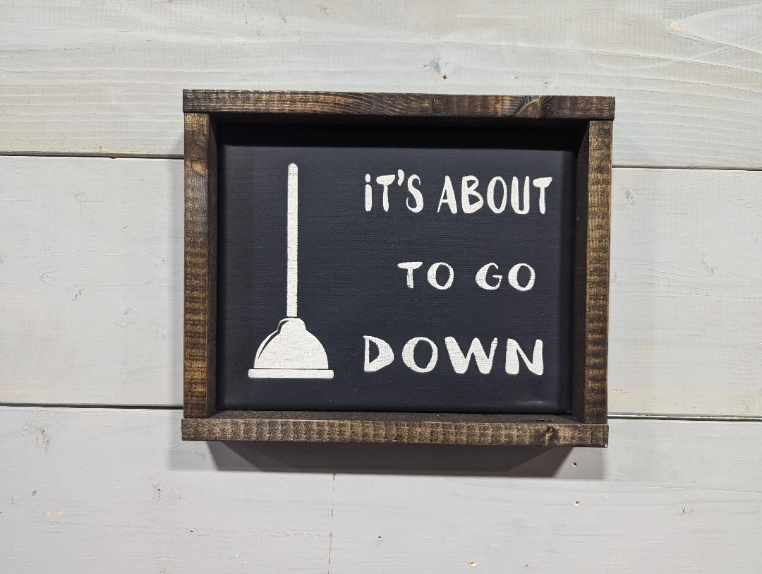 Plunger (8x10 Canvas)