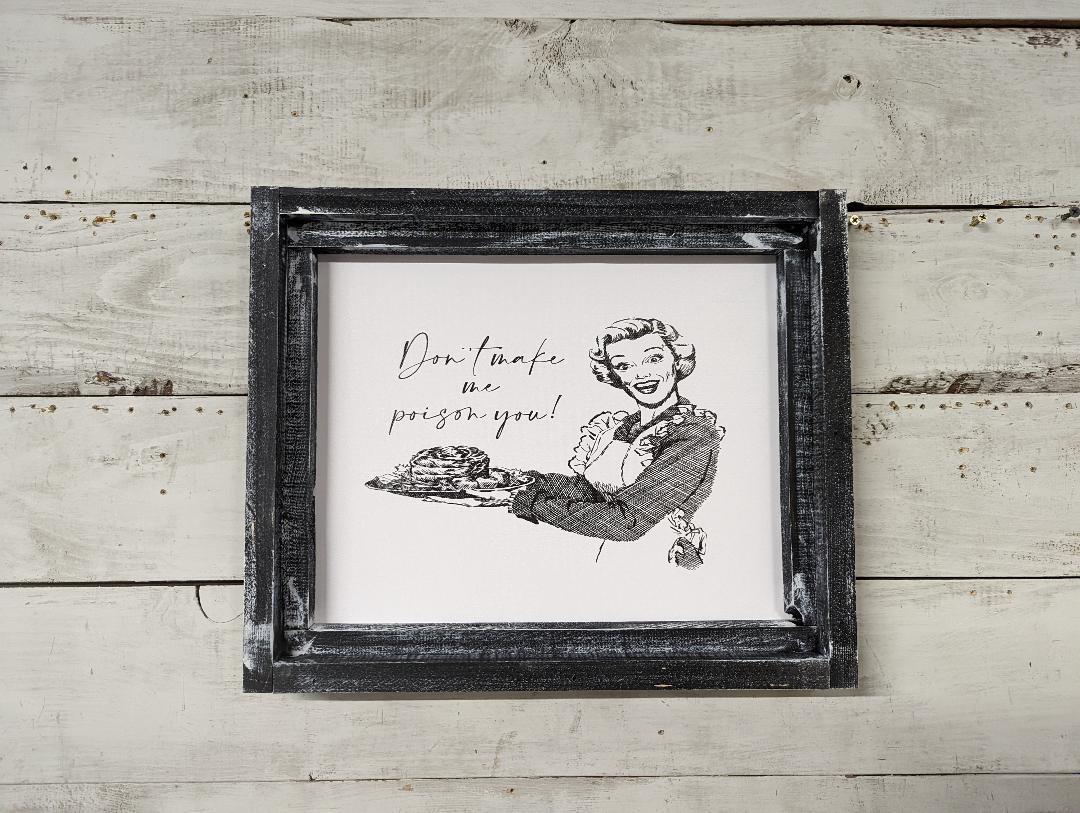 Vintage Lady Canvas Print