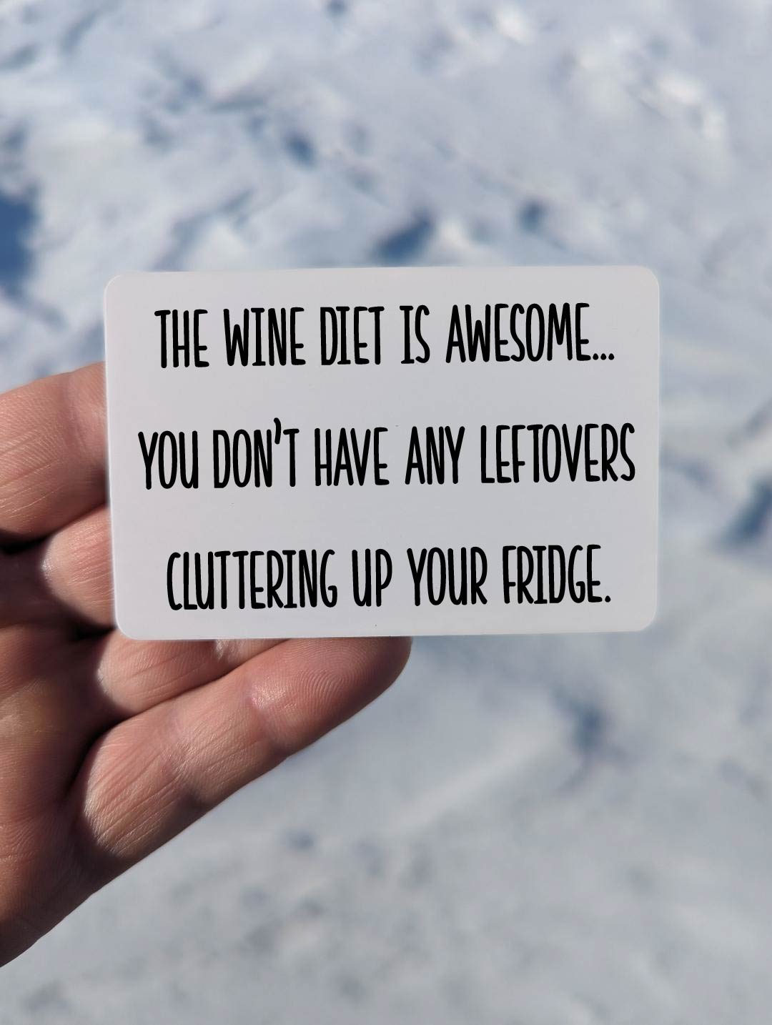Wine Diet Magnet