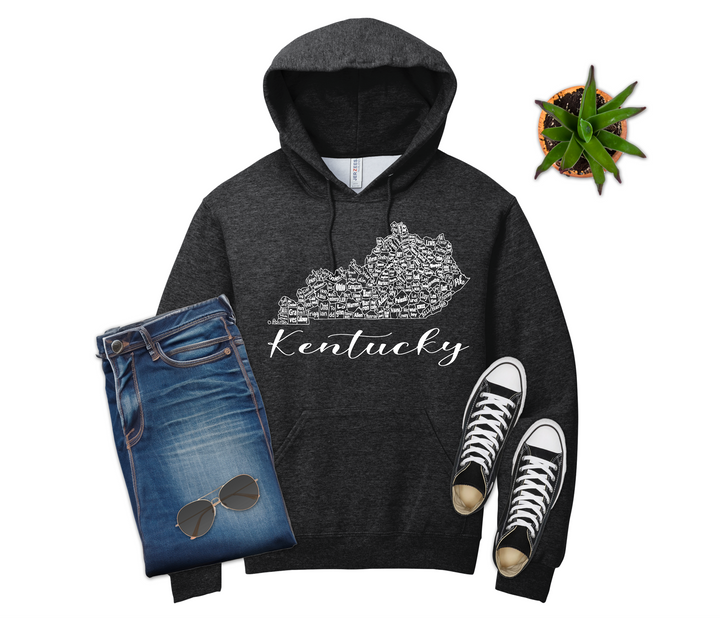 Kentucky County Map Shirt