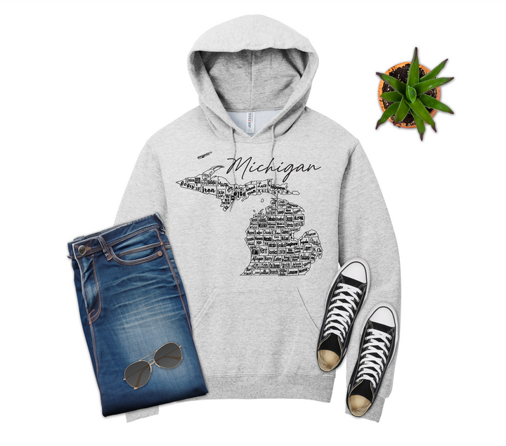 Michigan County Map Shirt