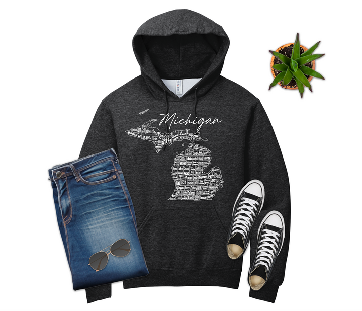Michigan County Map Shirt