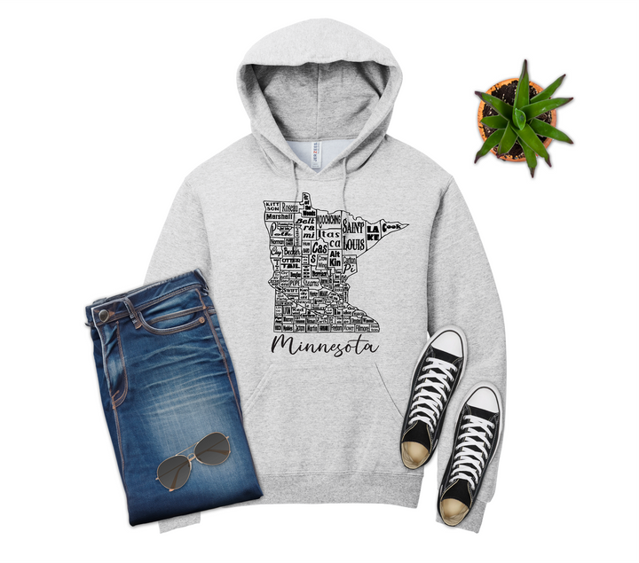 Minnesota County Map Shirt