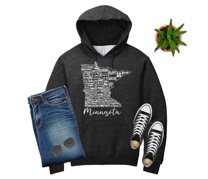 Minnesota County Map Shirt