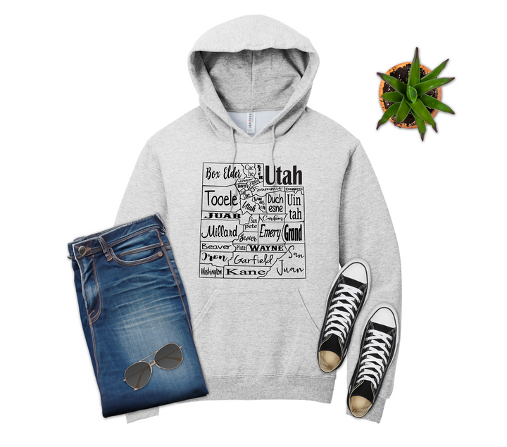 Utah County Map Shirt