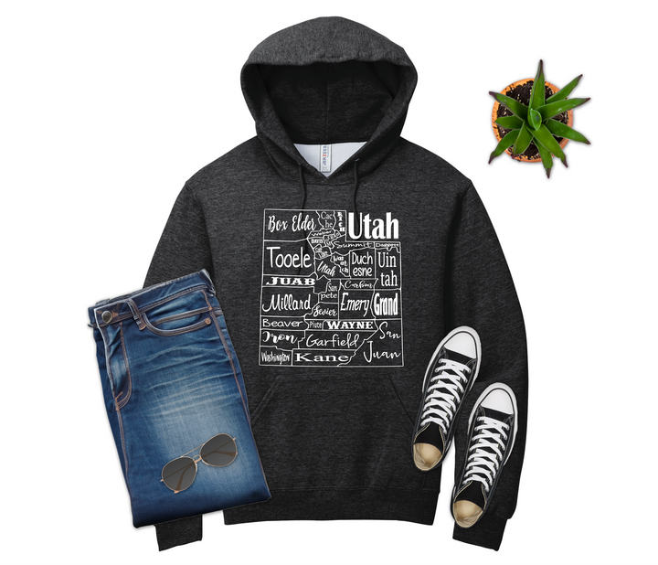 Utah County Map Shirt