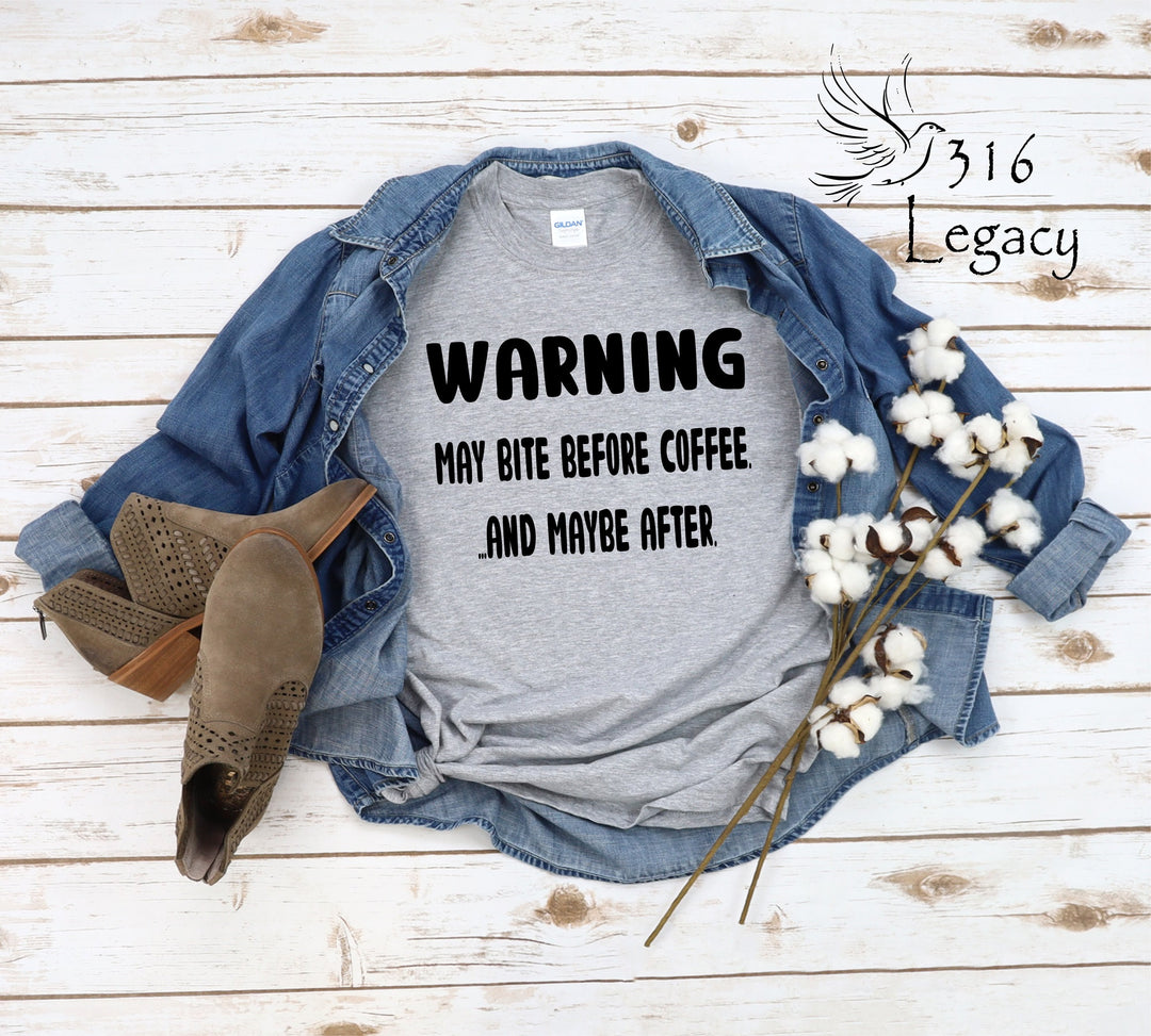 Bite Before Coffee Shirt