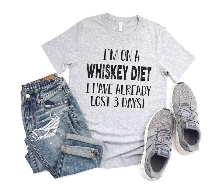 Whiskey Diet Manly Shirt