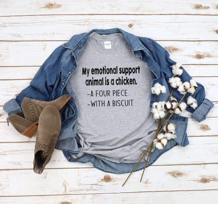 Support Animal Chicken Shirt
