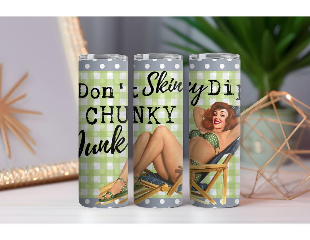Chunky Dunk 20 oz. Skinny Drink Tumbler
