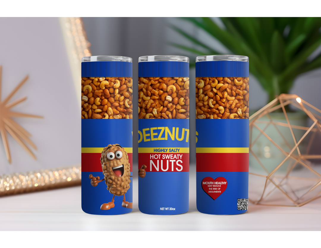 Deeznuts 20 oz. Drink Skinny Tumbler