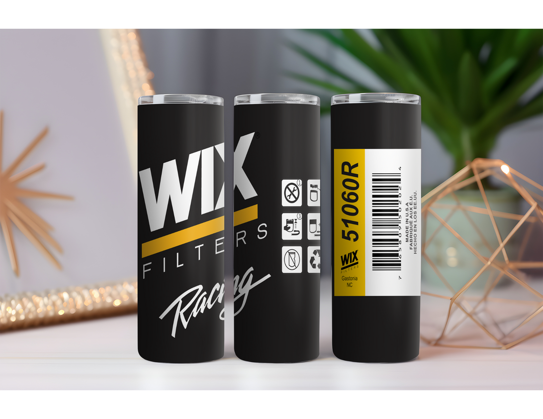 WIX Filters Racing 20 oz. Drink Skinny Tumbler