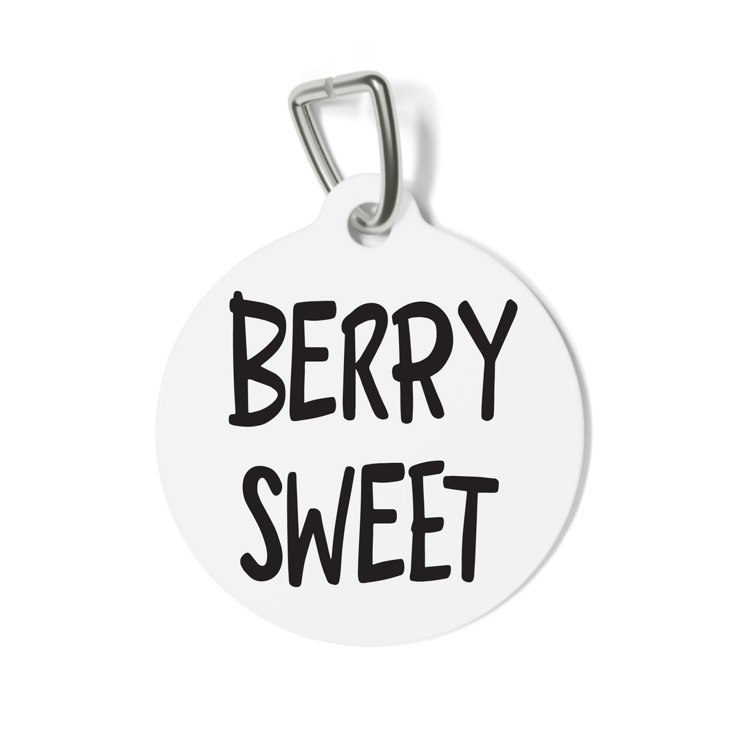 Berry Sweet Pet Tag